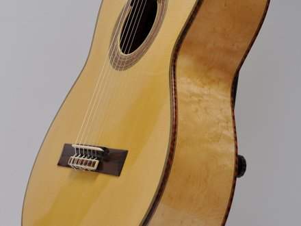 Howell Guitar - Birdseye Maple photograph 1