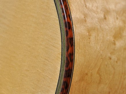 Howell Guitar - Birdseye Maple photograph 6