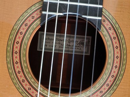 Howell Guitar # 455 - Anniversary Model No. 2 photograph 65