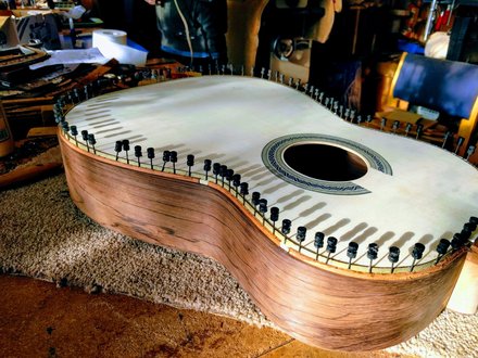 Howell Guitar # 480 - Masters Series No 13. Torres Ornate Model photograph 65